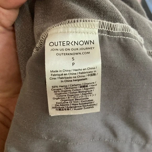 Cotton-hemp shorts - Picture 4 of 4